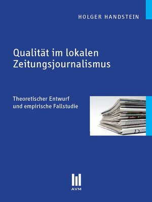 cover image of Qualität im lokalen Zeitungsjournalismus